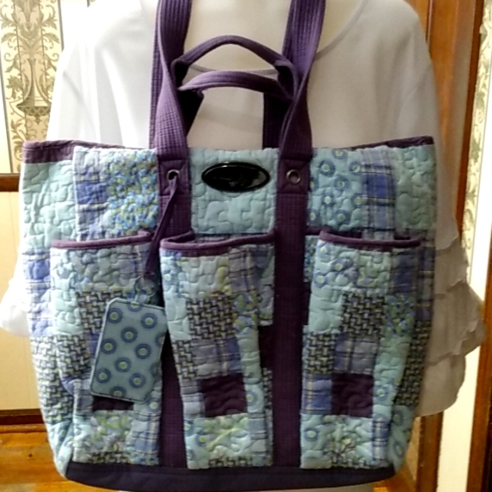 Donna Sharp luggage/Diaper Bag with wallet